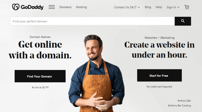godaddy featured image